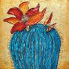 "Glory Be, Look At Me"
Acrylic on Box
Imperial Topaz, Iron Pyrite, Mica
10x10
